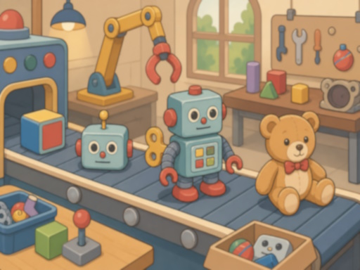 Toy Factory Conveyor game preview